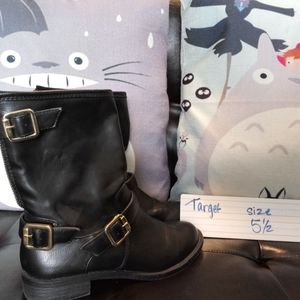 Target Brand Black Boots